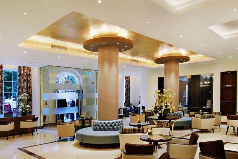 Montcalm Mayfair, Autograph Collection ลอนดอน ภายนอก รูปภาพ The lobby of the hotel